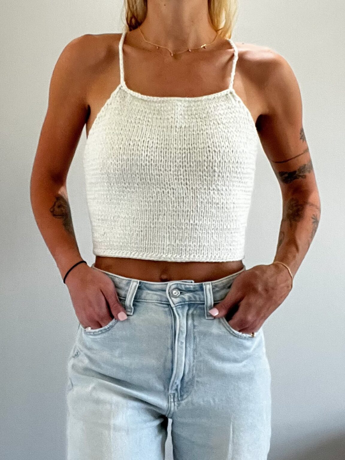 Knit Crop Top Pattern Free Crop Top Knitting Pattern